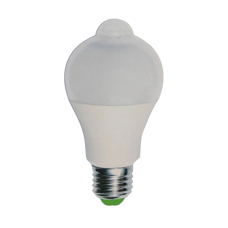 LAMPADINA LED CON SENSORE - PIR SENSOR-12W-WH