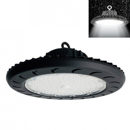 Faro Led Industriale 200W IP65 tondo per capannoni industriali - FE85-200W