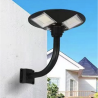 LAMPIONE LED DA GIARDINO TIPO UFO CON PANNELLO SOLARE 250W IP65 SENSORE DI MOVIMENTO E CREPUSCOLARE TELECOMANDO INCLUSO