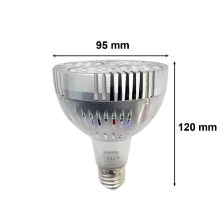 Lampadina LED PAR30 E27 35W Lampada Faretto  2800 lumen - L3-PAR30-35W